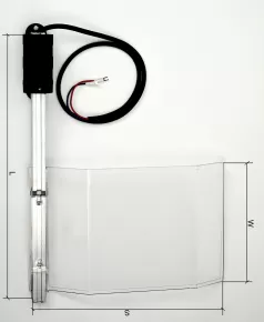 Osłona CFR 180x285, CFR 210x390